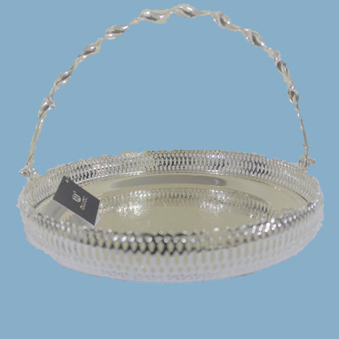 SAT-A2010KHS : Silver Plated Basket