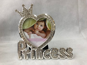 SAT- 10948 - silver plated crystal gifts photo frame