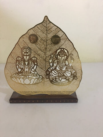 SBL-LG - Big leaf Ganesha and Lakshmi